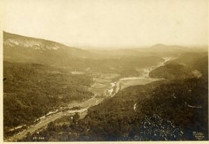 Whiteside Valley before Lake Lure was built- VIEW FROMCR